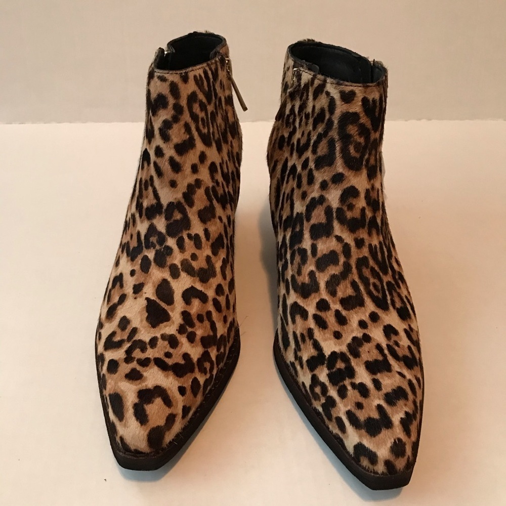 Sam Edelman WALDEN ANKLE BOOTIE sand leopard - Picture 6 of 11